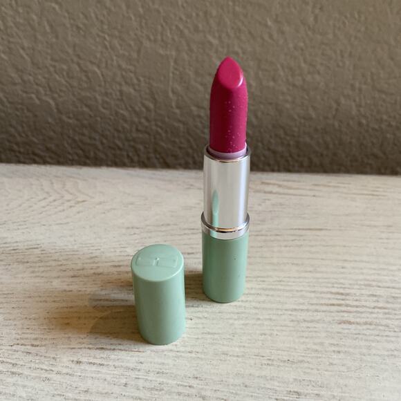 Clinique Long Last Soft Matte Lipstick "Matte Magenta" Green Tube New - Picture 1 of 3